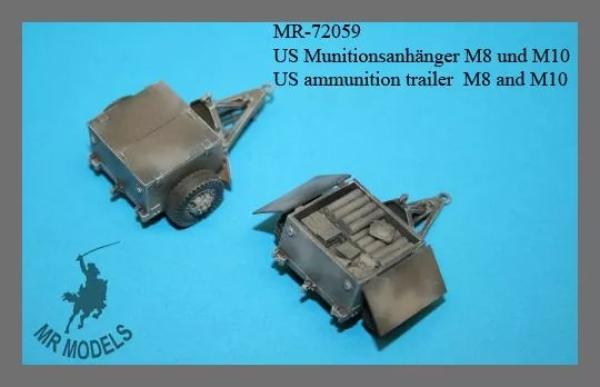 GMR-72059 US Munitionsanhänger M8 und M10
